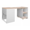 Ternant összecsukható íróasztal, tölgy / fehér