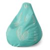 Pear babzsák tollacskák, türkiz