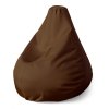 Pear babzsák csokoládébarna, barna