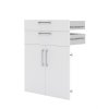 Modulo szekrényekhez 2 ajtók + 2 fiókok, fehér