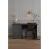 Provence íróasztal, szürke