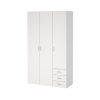 Sid szekrény 115,8 x 49,5 x 200,4 cm, fehér