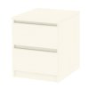 Simplicity II éjjeliszekrény, fehér