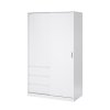 Simplicity II szekrény, fehér fényes