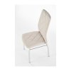 Sabrina étkezőszék, bézs / ezüst