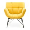 Belton fotel, sárga