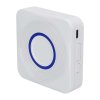 Vezeték nélküli csengő elemes / USB 1L73, 200m, learning code, fehér