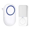 Vezeték nélküli csengő konnektorba 1L78, 200m, learning code, fehér