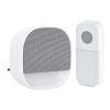 Vezeték nélküli csengő éjszakai fénnyel 1L81 konnektorhoz, 180m, learning code, fehér