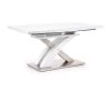 Sandor II étkezőasztal, fehér