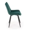 Audry étkezőszék, sötét zöld