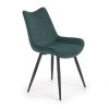 Audry étkezőszék, sötét zöld