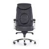 Quad irodai fotel, fekete