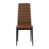 Aldamas étkezőszék, barna