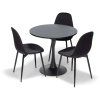Tilory étkezőszék, fekete