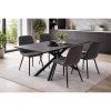Velasco étkezőasztal, fekete