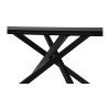 Velasco étkezőasztal, fekete