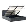 Olivera ágy 140 x 200 cm, szürke
