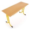 Školní lavice Denis, nastavitelná - vel. 2-4, žlutá - ral 1021