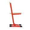 Školní židle Denis, nastavitelná - vel. 4-6, červená - ral 3020