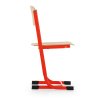 Školní židle Denis, nastavitelná - vel. 5-7, červená - ral 3020