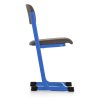 Učitelská židle čalouněná, světle modrá - ral 5015