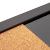 Combi Board blackboard / korek 45 × 60 cm, černá