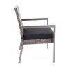 Zahradní židle Larkin, šedá