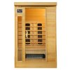 Sauna DeLuxe 2220 CB/CR, světle hnědá