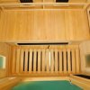 Sauna DeLuxe 2220 CB/CR, světle hnědá