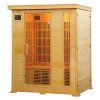 Sauna DeLuxe 3003 Carbon, světle hnědá