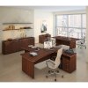 Sestava kancelářského nábytku TopOffice 5, akát světlý