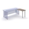 Přístavný stůl TopOffice, pravý, 90 x 55 cm, dub charleston