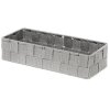 Úložný organizér Compactor TEX 30 x 12 x 7 cm, šedá