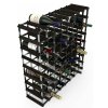 Stojan na víno RTA pro 72 lahví, sestavený, černý jasan / šedá