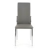 Jídelní židle Morgan, šedá / stříbrná