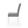 Jídelní židle Clarion, šedá / bílá