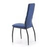 Jídelní židle Muriel - výprodej, modrá / černá