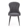 Jídelní židle Rilla, šedá / černá