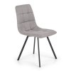 Jídelní židle Crowder, šedá / černá