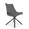 Jídelní židle Varian, šedá / černá