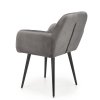 Jídelní židle Shani, šedá / černá