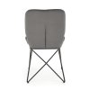 Jídelní židle Kord, šedá / černá