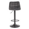 Barová židle Kinsley, šedá / černá