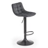 Barová židle Kinsley, šedá / černá