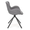 Jídelní židle Kade, šedá / černá