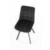 Jídelní židle Jordan, černá