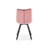 Jídelní židle Jordan, růžová