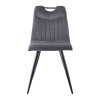 Jídelní židle Orfe, šedá / černá