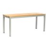 41622 lavice do satny 100 x 35 x 45 cm seda ral 7035